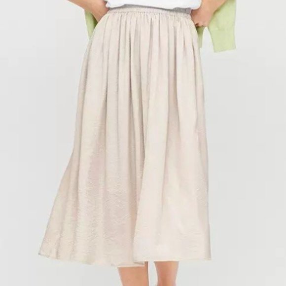 UNIQLO Drape Gathered Long Skirt - Picture 1 of 4